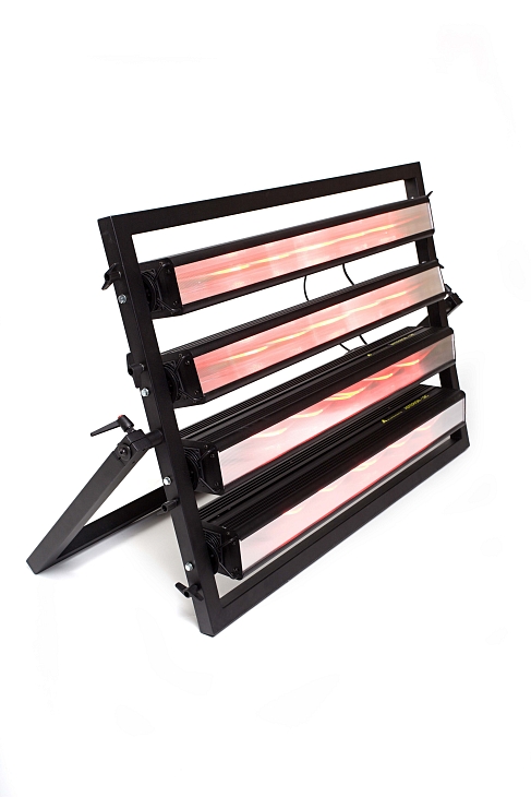 LED rampa ASTERION QUAD (4ks barevných ramp v poloh.rámu s kulič.ložiskem