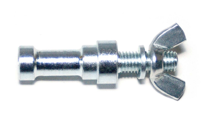 čep stativu pr.16mm s vnějším závitem a křídl.maticí