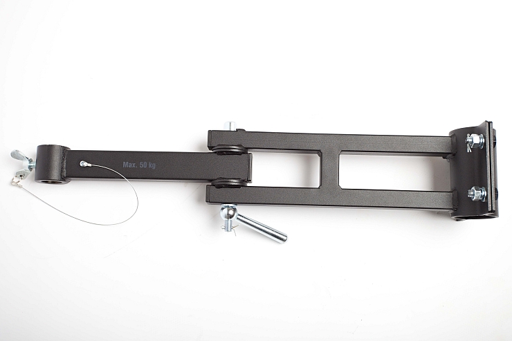 Sestava kl.ramen na trubku 57mm a na zeď,bez závěsného prvku,d-600mm