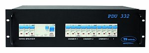 DISTRIBUCE NAPÁJENÍ PDU 332 - 3X400V/32A,1X230V/16A,PROUD.CHRÁNIČ 