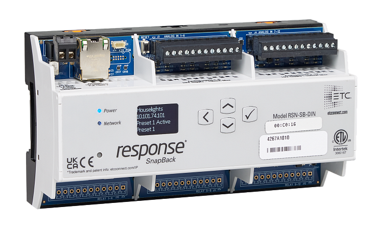 Response SnapBack, DIN rail mounted