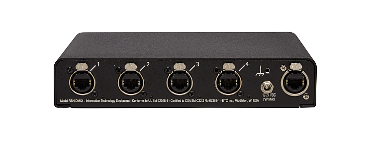 Response Mk2 Four-port DMX/RDM RJ45 Gateway