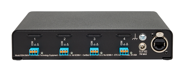 Response Mk2 Four-port DMX/RDM Terminal Gateway