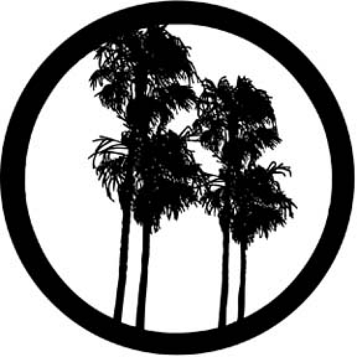 gobo 77283 - Double Palm