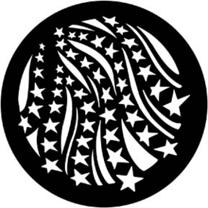 Gobo 77768 - Stars & Stripes 2