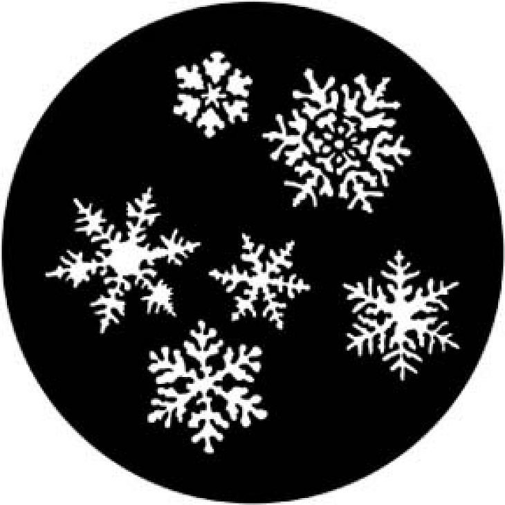 Gobo 77772 - Snowflakes