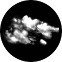 gobo 82701 - Cumulus Glass