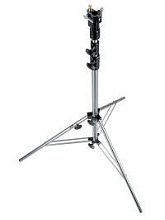 stativ 007BUAC,Black Alu, Senior Stand, výška 124-315cm, zatížení12kg, Manfrotto